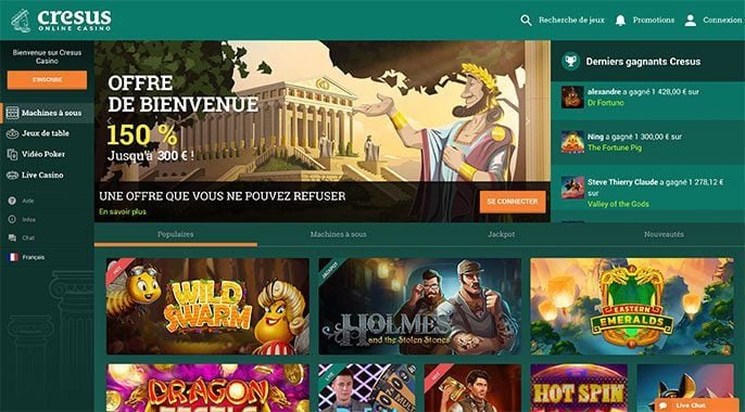 Image: Découvrez les avantages de Cresus Casino : plateforme de jeux en ligne sécurisée Image: Découvrez les avantages de Cresus Casino : plateforme de jeux en ligne sécurisée